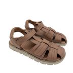 Sandales cuir camel — 35