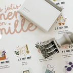 Affiche à dater « Nos jolis moments en famille »