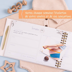Journal de grossesse et album souvenir bébé
