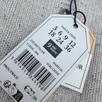Gilet maille beige chiné — 12 mois