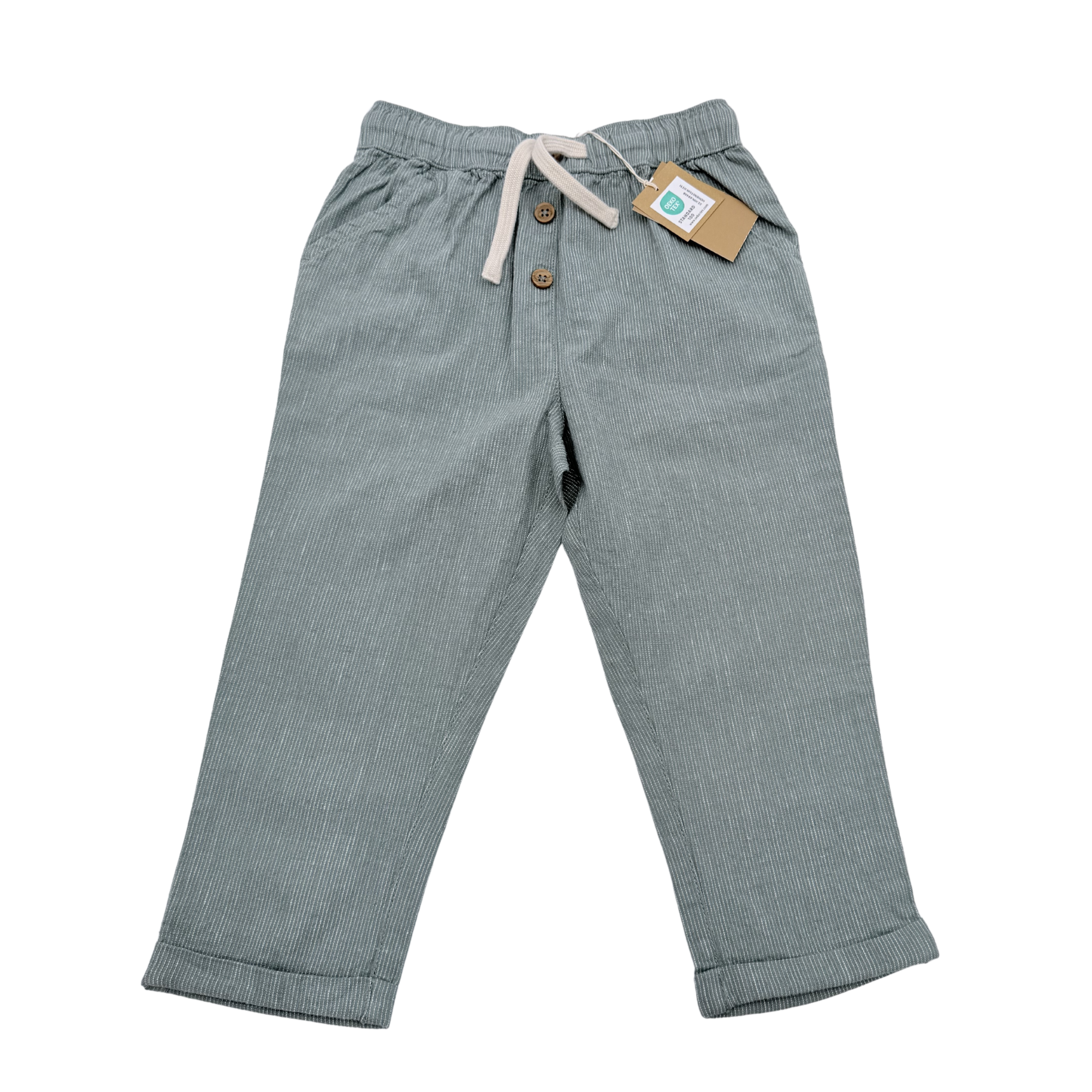 Pantalon vert sauge – 24 mois