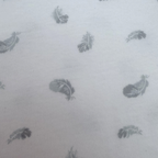 Pyjama 2 pièces imprimé gris — 9 mois