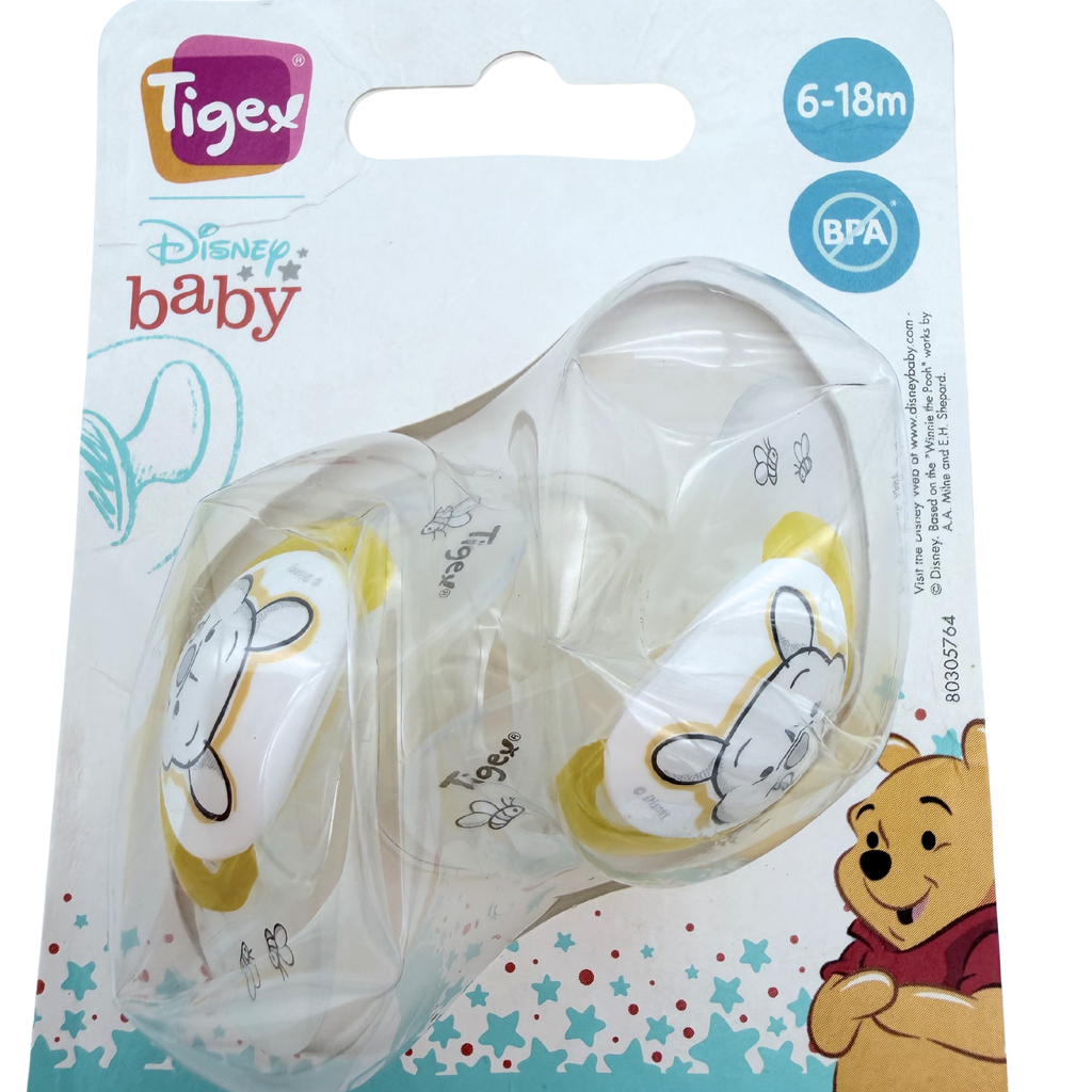 Lot de 2 sucettes Winnie l'Ourson — 6-18 mois