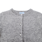 Gilet gris en laine et cachemire - 36 mois