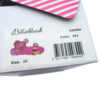 Sandales enfant roses à semelle épaisse — 25