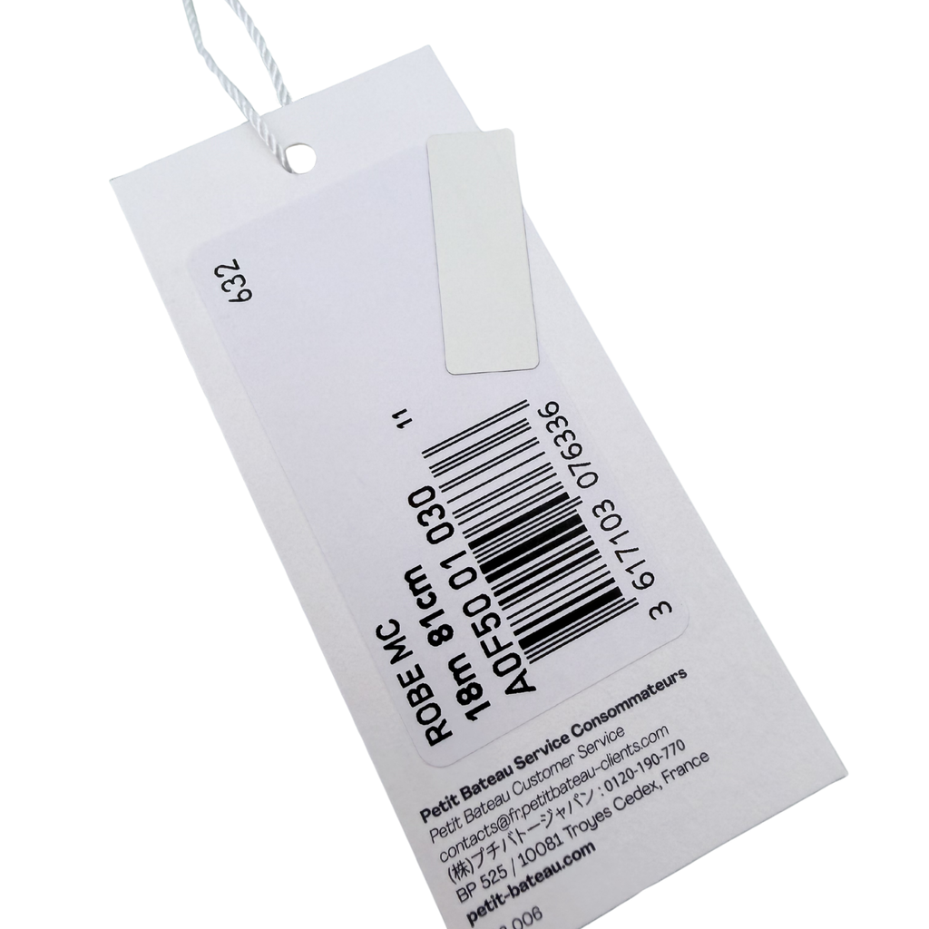 Robe sans manches à col volant – 18 mois