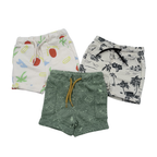 Lot de 3 shorts imprimés — 12 mois