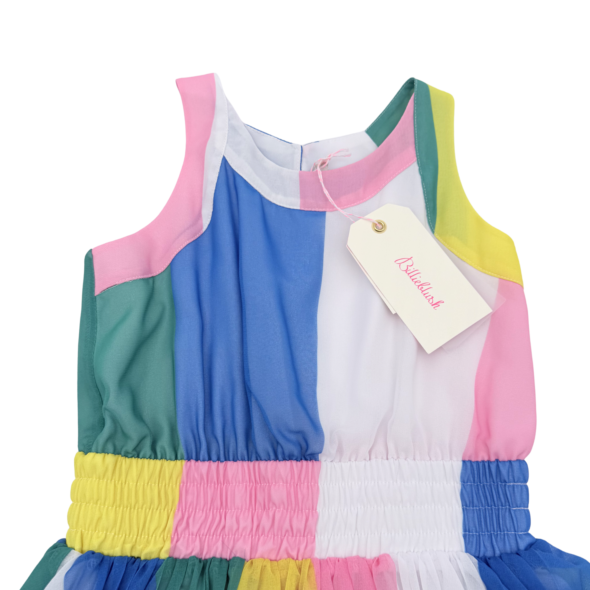Robe plissée multicolore – 4 ans