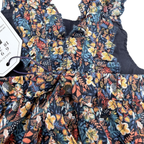 Ensemble robe fleurie et bloomer — 18 mois
