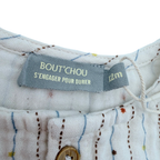 Combishort bébé en gaze de coton - 12 mois