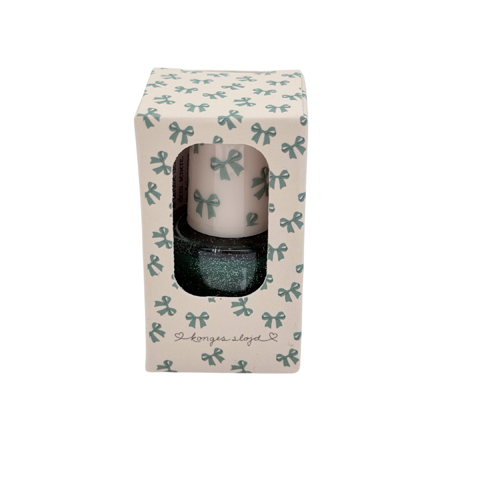 Vernis à ongles pailleté vert — 7 ml