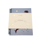 Carnet d’autocollants repositionnables animaux à spirale
