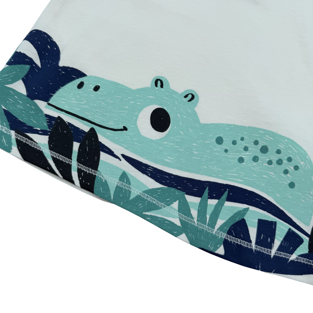 T-shirt imprimé crocodiles — 18 mois