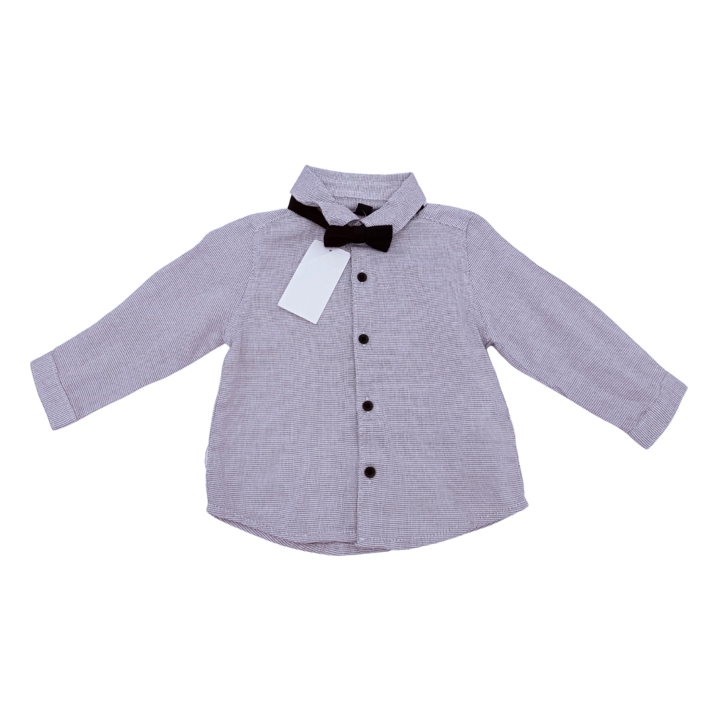 Chemise à nœud papillon — bébé