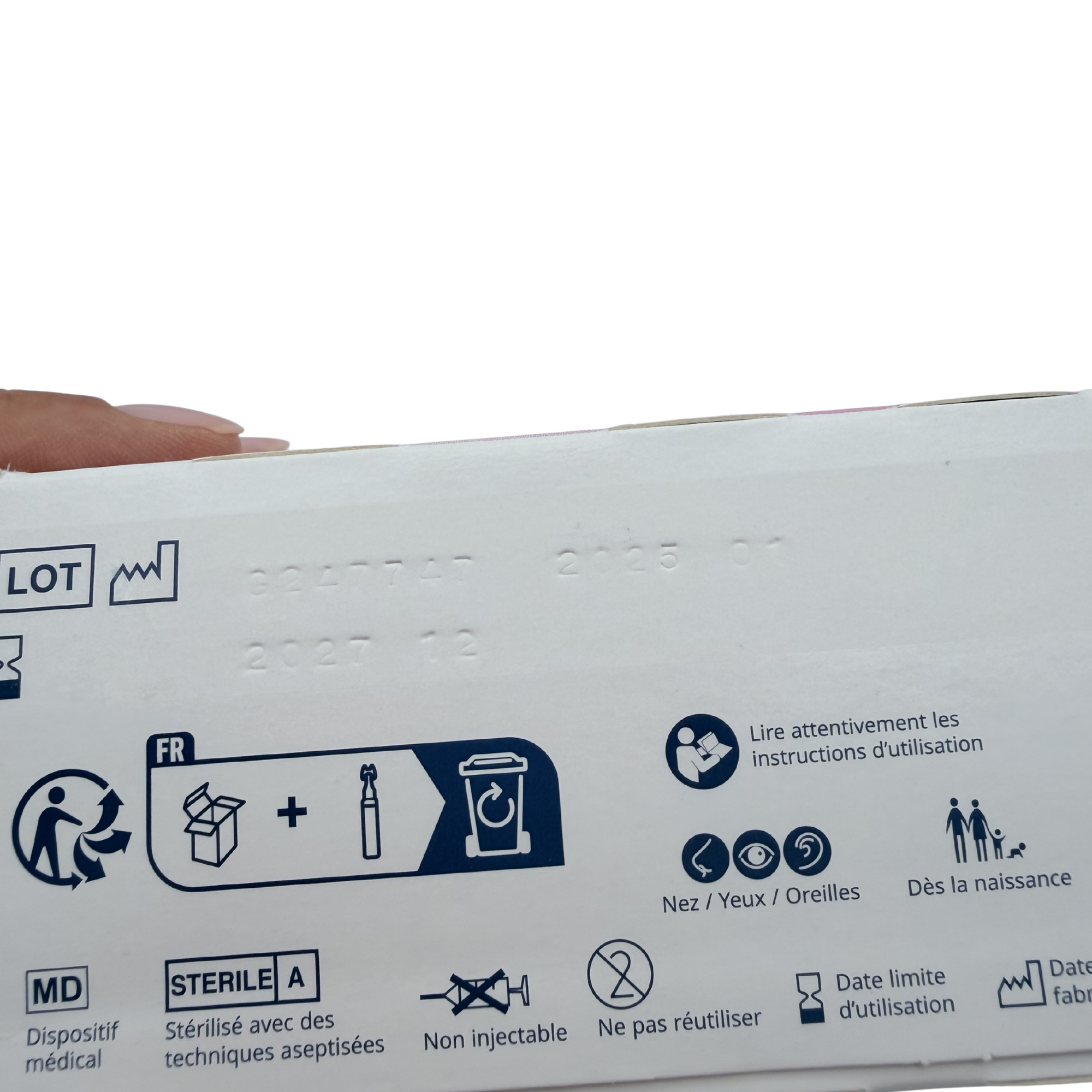 Sérum physiologique — Lot de 5 boîtes