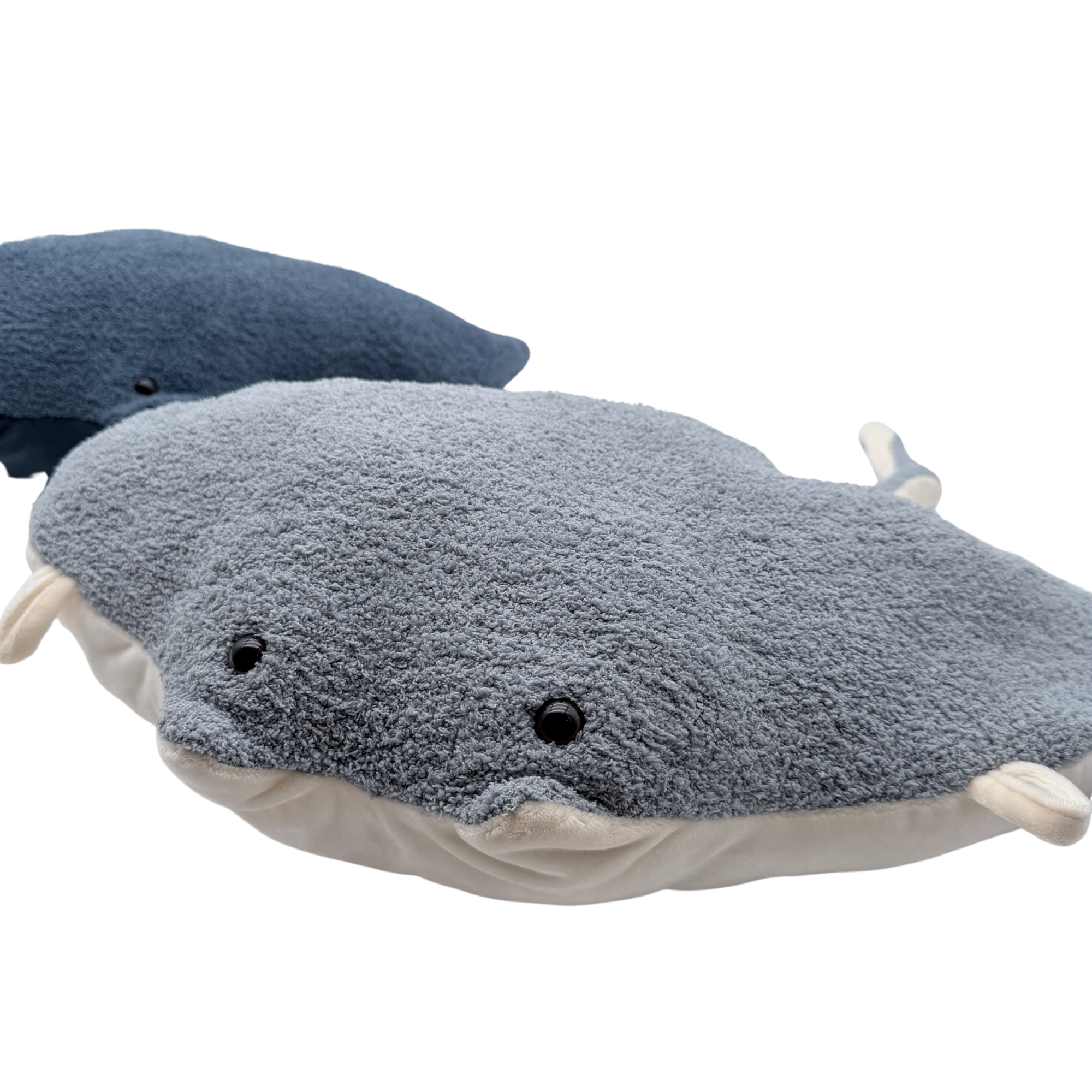Lot de 2 peluches Manta Raie — 59 × 65 × 11 cm