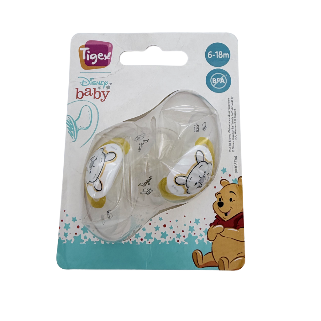 Lot de 2 sucettes Winnie l'Ourson — 6-18 mois