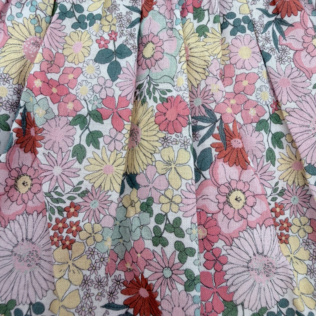 Bloomer fleuri smocké — 12 mois