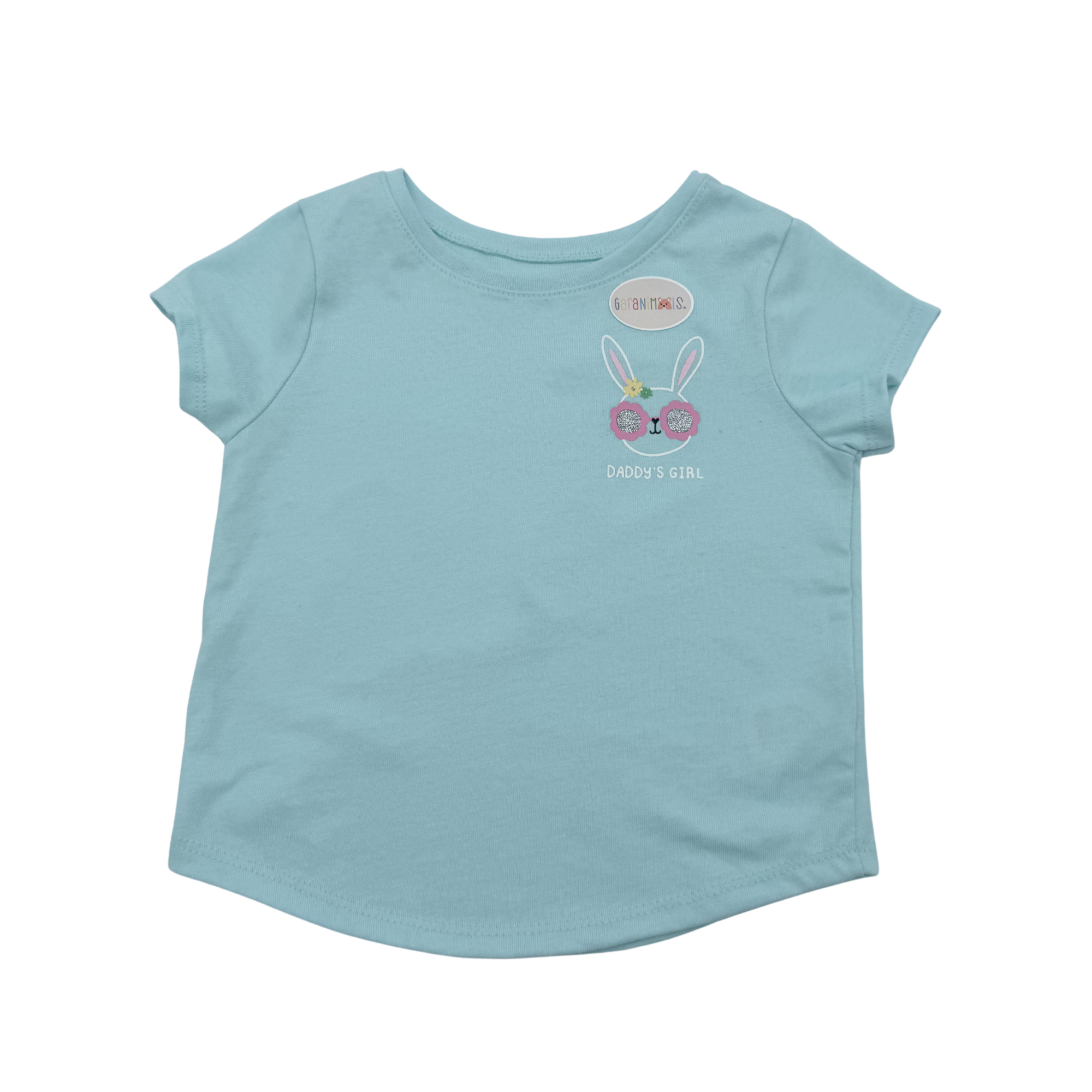 T-shirt bleu ciel « Daddy's Girl » — 24 mois