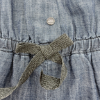 Combishort en jean léger — 18 mois
