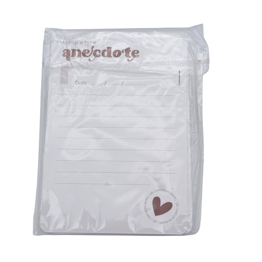 Cartes étapes bébé — lot de 16 cartes