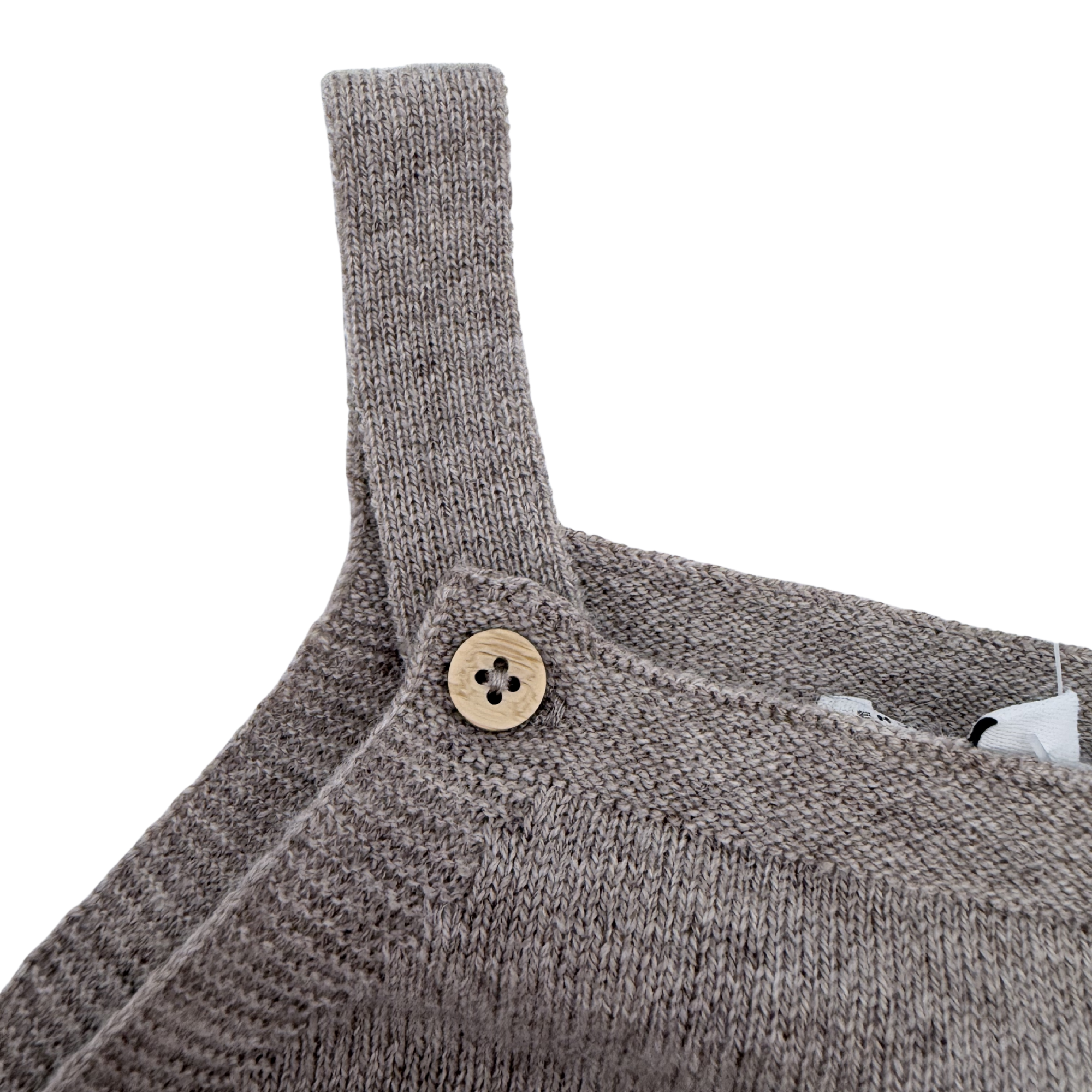 Barboteuse bébé maille taupe — 18 mois