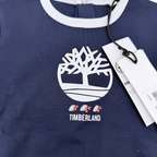 Pyjama naissance bleu marine et bonnet assorti — 18 mois