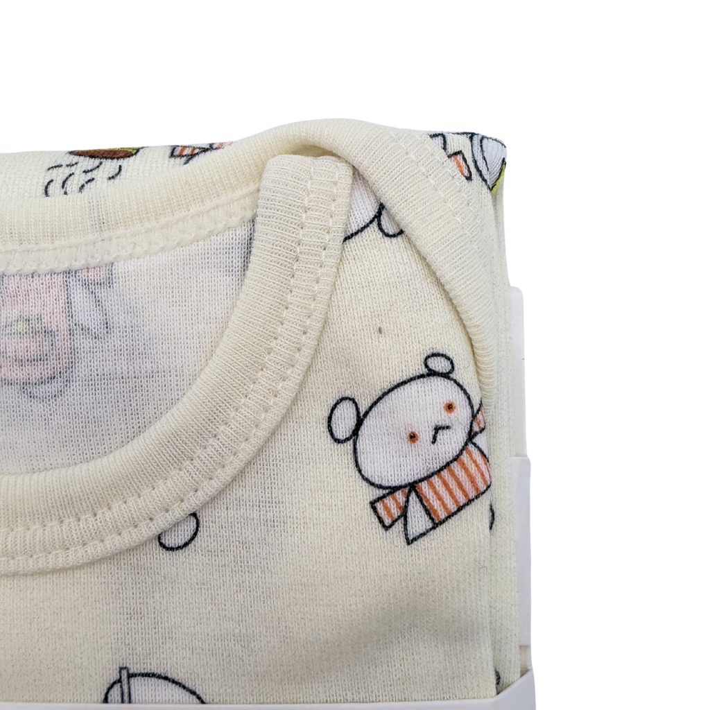 Body manches longues à imprimé Konguma-Chan — 18-24 mois