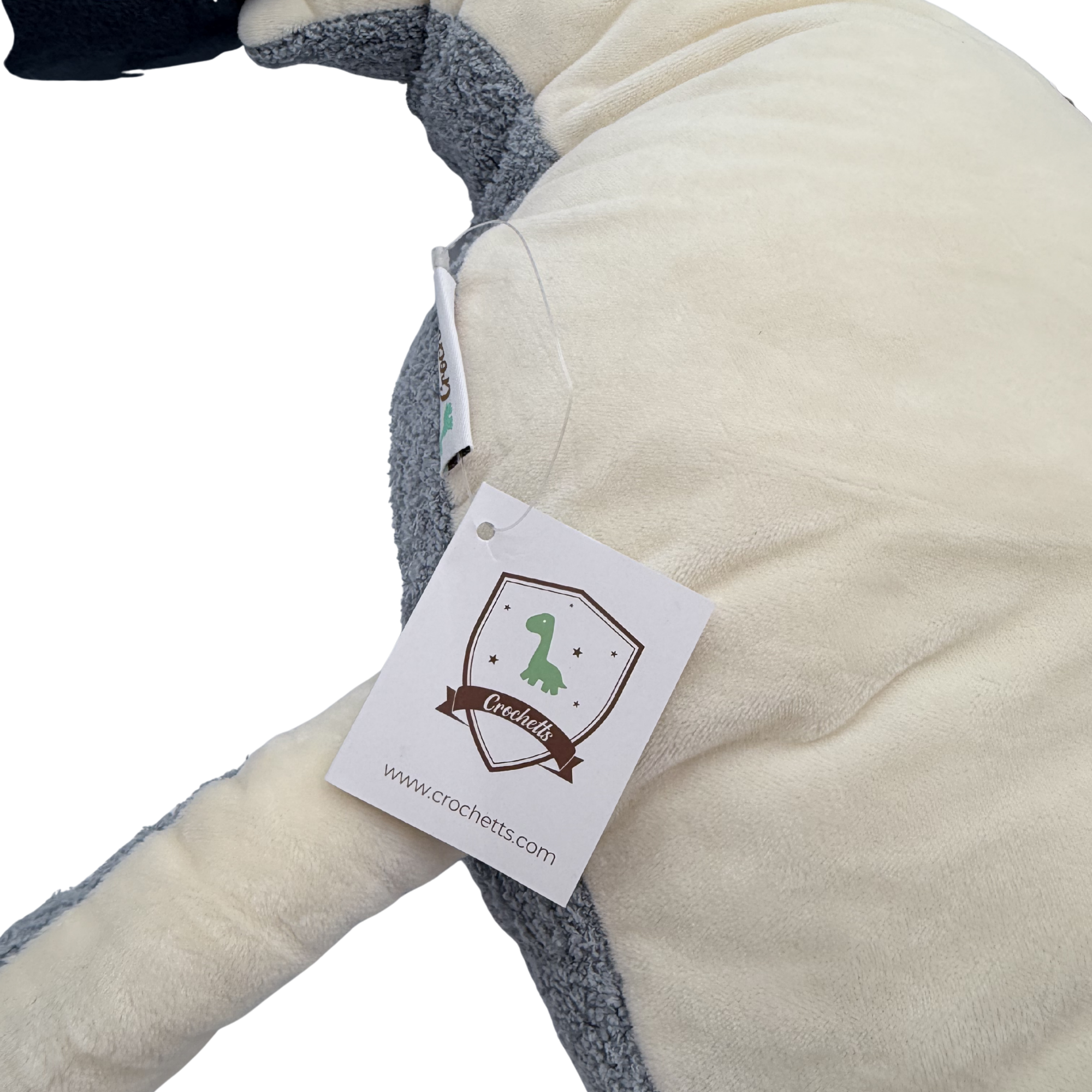 Lot de 2 peluches Manta Raie — 59 × 65 × 11 cm