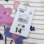 T-shirt manches longues rayé — 18 mois