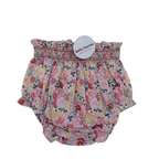 Bloomer fleuri smocké — 12 mois
