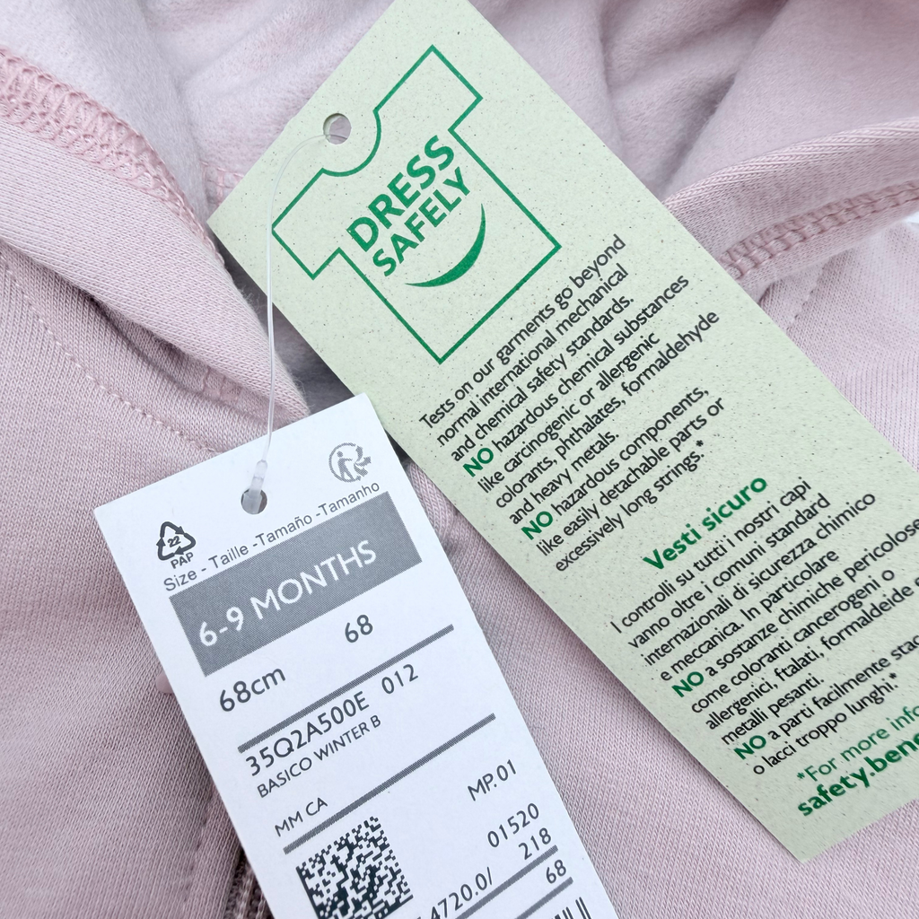 Gilet zippé rose à capuche motif lapin - 6-9 mois