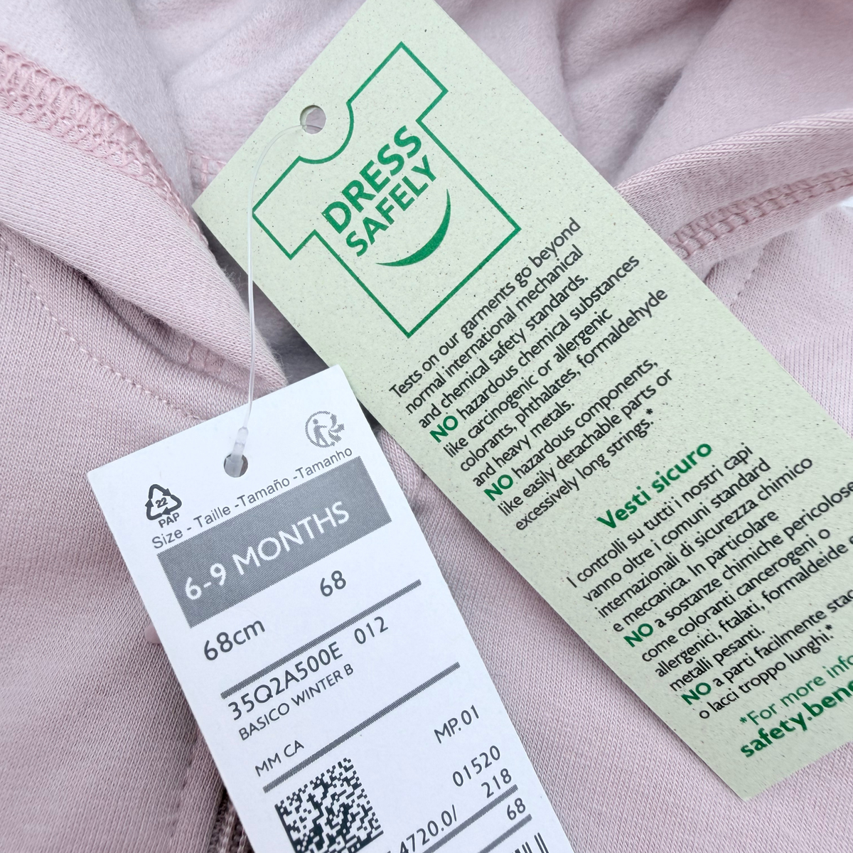 Gilet zippé rose à capuche motif lapin - 6-9 mois
