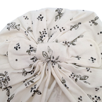 Turban blanc imprimé Sloeberry — 6-12 mois