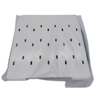 Égouttoir pour biberons et accessoires – Blanc et gris