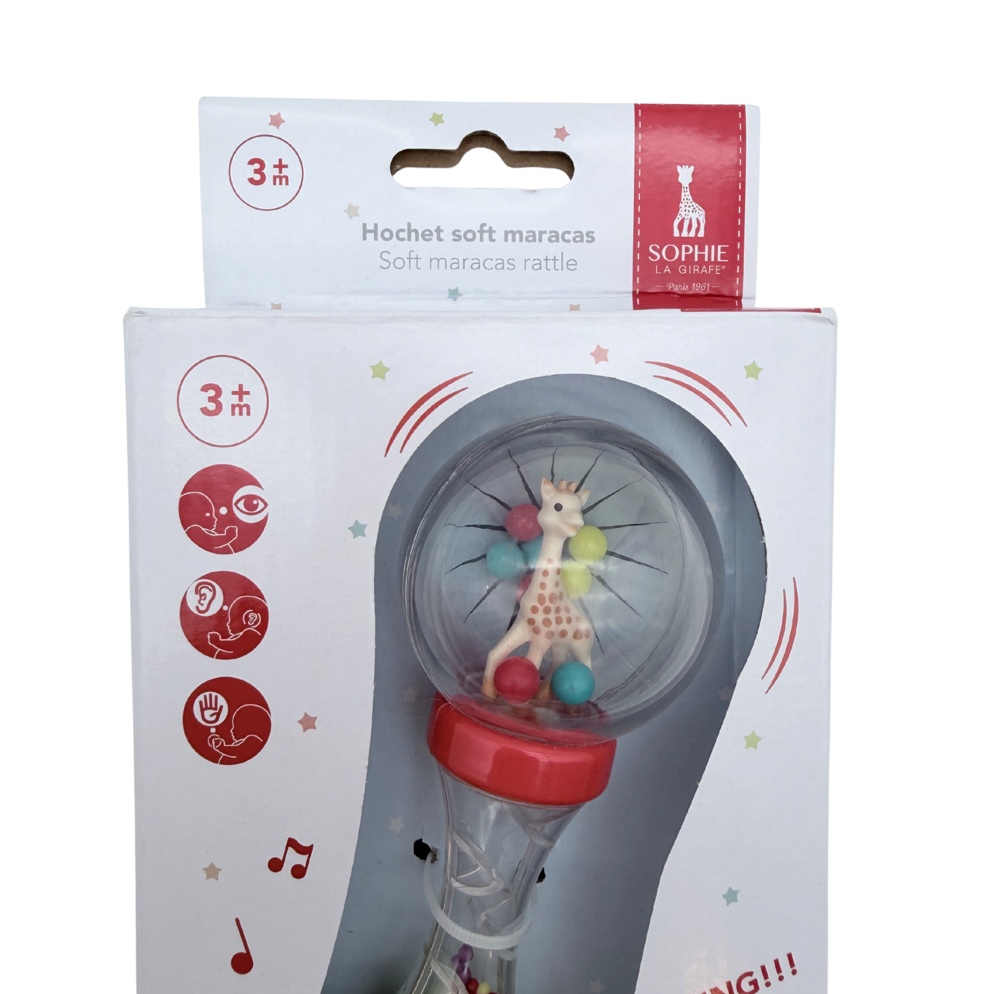 Hochet soft maracas