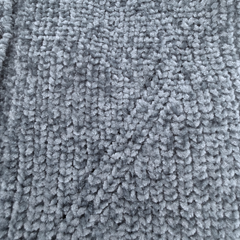 Gilet bleu col fleuri — 18 mois