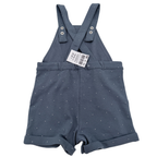 Salopette short bleue à pois — 18 mois