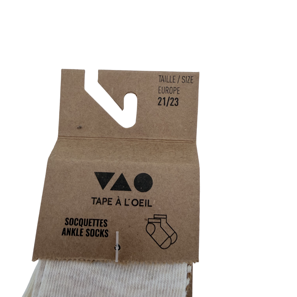 Lot de 3 paires de socquettes — 21-23