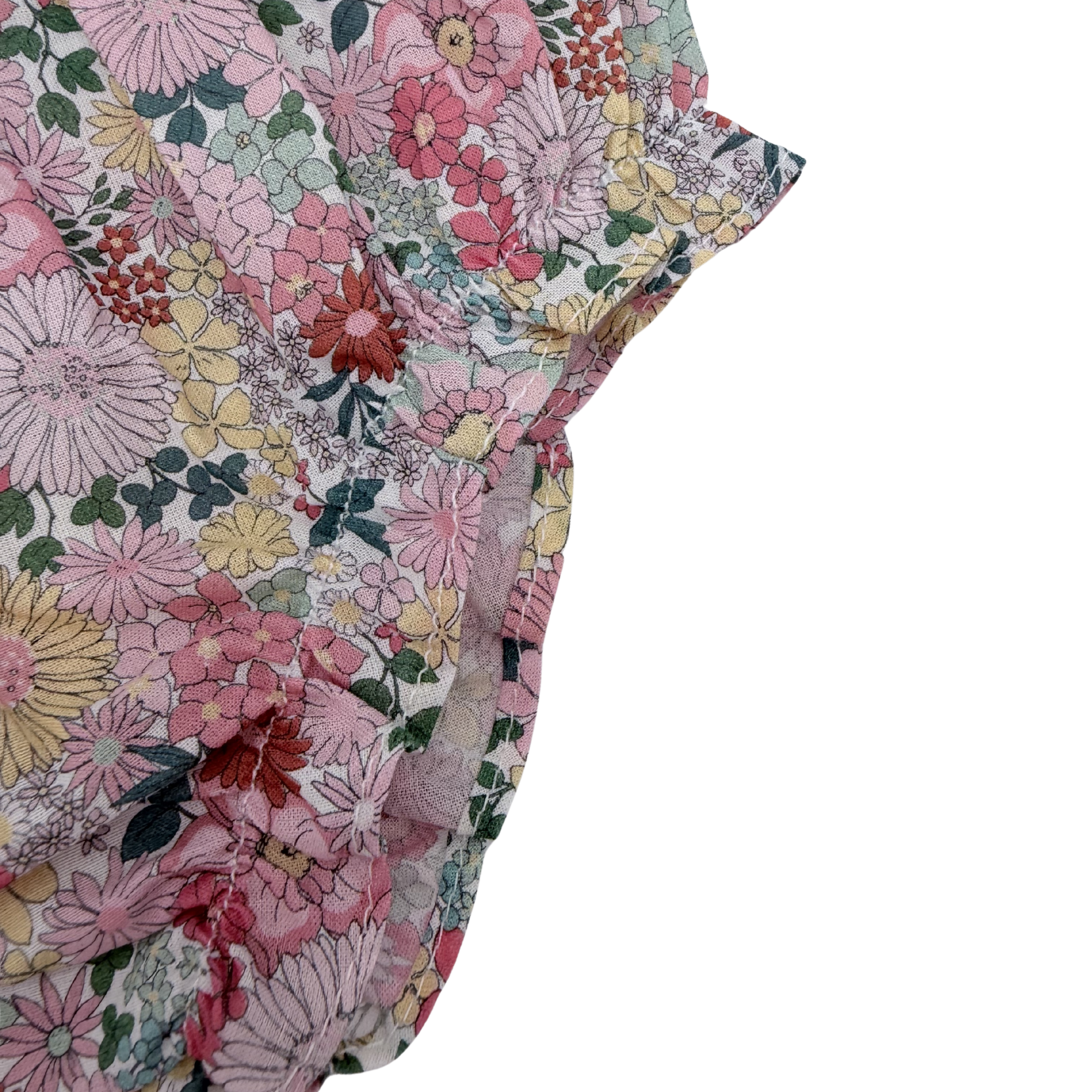 Bloomer fleuri smocké — 12 mois