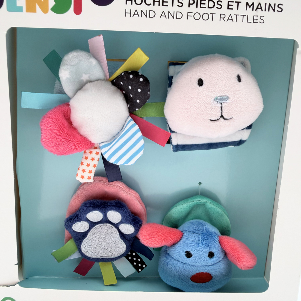 Hochet pieds et mains Sensibul