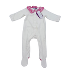 Pyjama à col liberty – 6 mois
