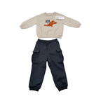 Ensemble enfant sweat renard et pantalon - 23 mois