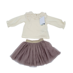 Ensemble blouse et jupe en tulle — 6 mois