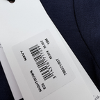 Pyjama naissance bleu marine et bonnet assorti — 18 mois