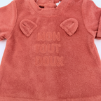 Combinaison courte “Mon tout doux” — 6 mois