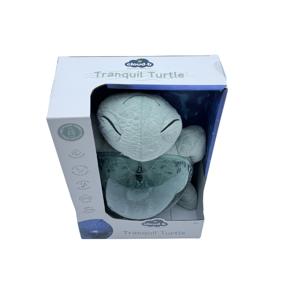 Veilleuse bébé projection plafond musicale Tortue tranquille verte