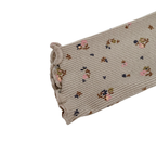 T-shirt manches longues côtelé fleuri — 6 mois