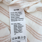 Chemise manches courtes rayée – 18 mois
