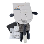 Doudou chat gris Alphonse – 23 cm